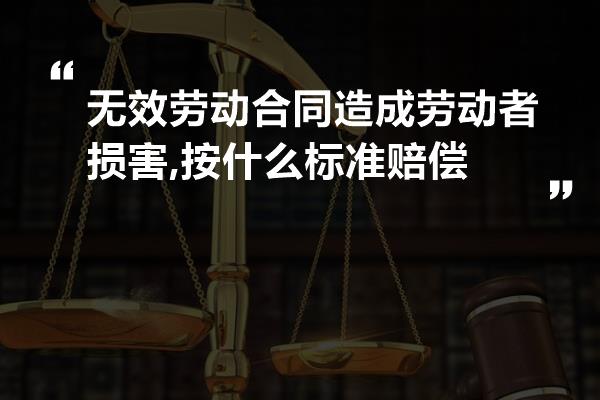 合同无效赔偿损失的原则及方法